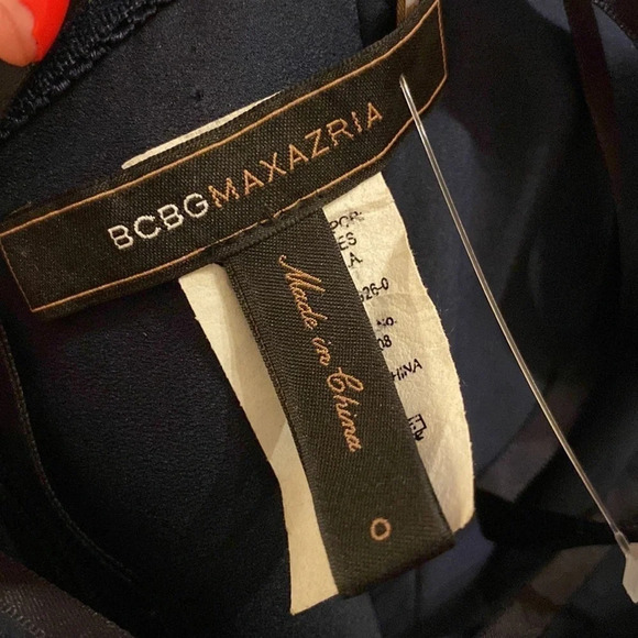 Bcbgmaxazria strapless Sequinned dress size 0 - Picture 6 of 7